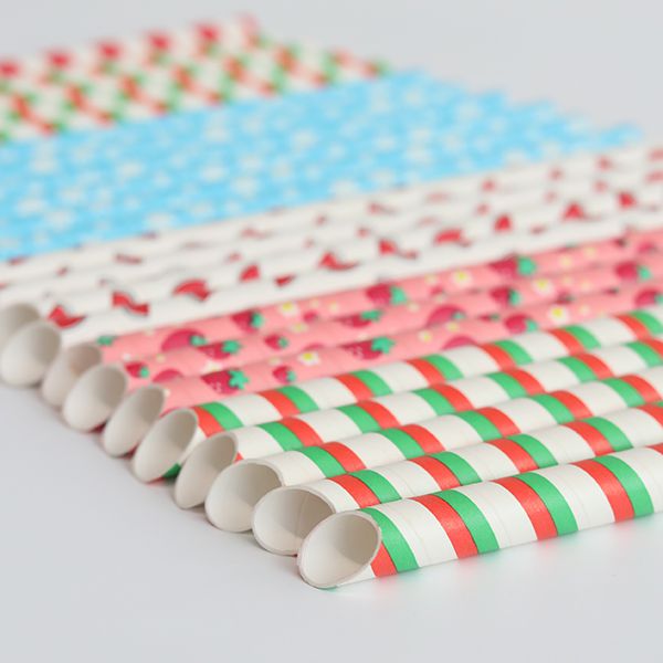 Pailles pointues en carton
