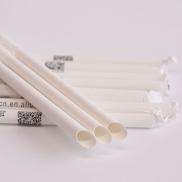 Paille pointue en carton de 12mm