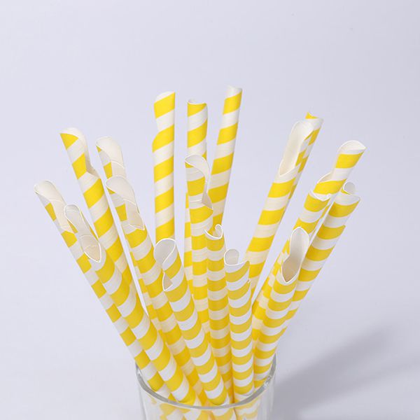 Paille cuillère en carton