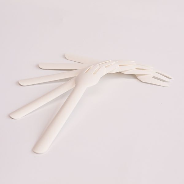 Fourchettes jetables en carton