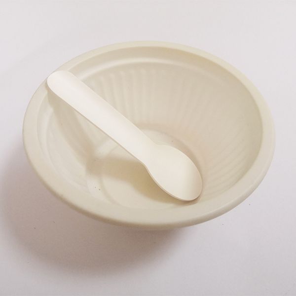 Cuillère à crème glacée en carton