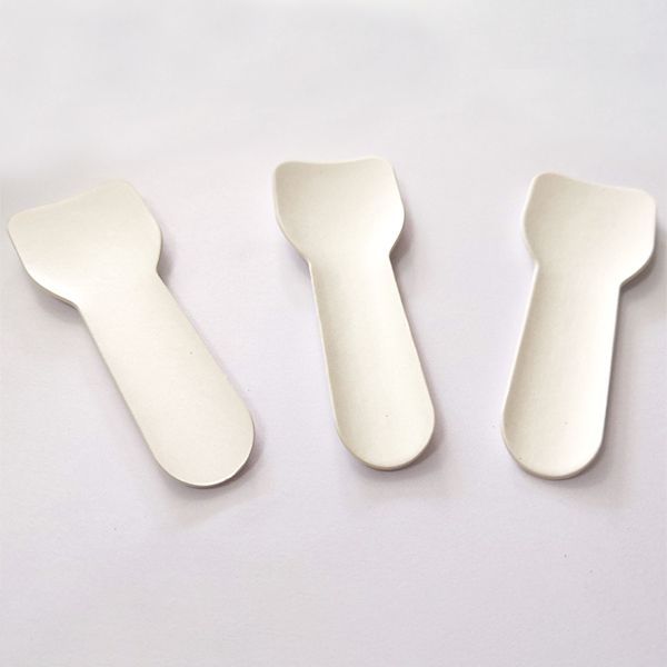 Spatule de crème glacée en carton blanc