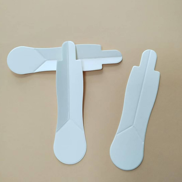Cuillère de dégustation en carton pliable
