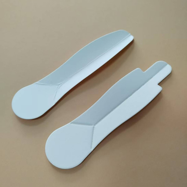 Cuillère de dégustation en carton pliable
