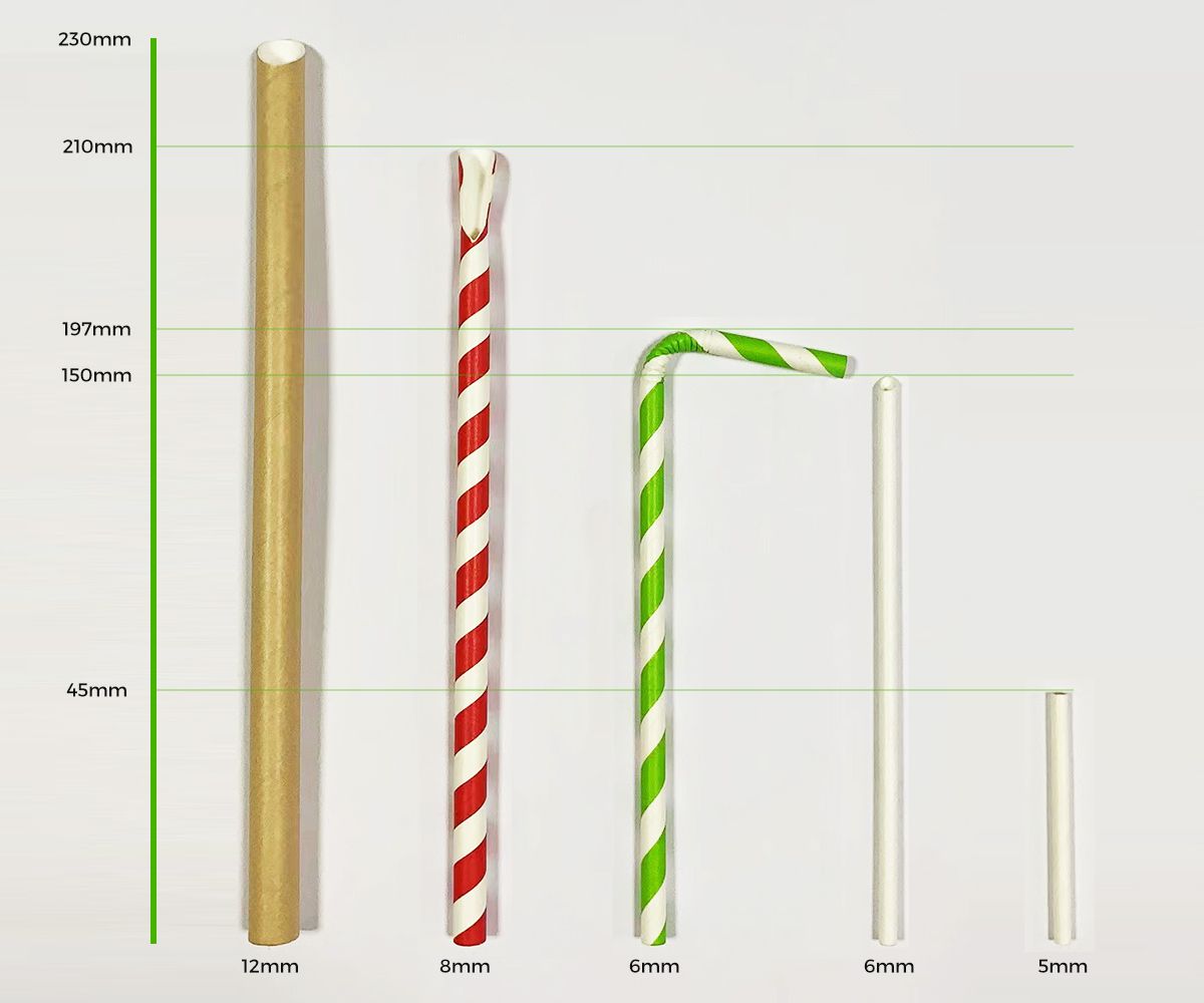 Paille en Carton, Paille en papier
